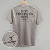Busy Gymnastics Moms Club (Back Print) by Ivy + Cloth