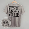 Cool Moms Club Checkered (Back Print) by Ivy + Cloth