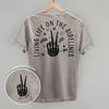 Living Life On The Sidelines Soccer (Back Print) by Ivy + Cloth