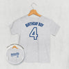 Birthday Boy Varsity #4 (Kids Back Print)
