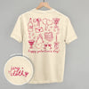 Galentine's Pink Doodles (Back Print)
