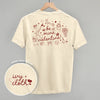 Be Mine, Valentine Doodles (Back Print)