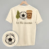 Tis The Season Soccer Doodle (Back Print) by Ivy + Cloth