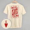 King Of Hearts (Back Print) by Ivy + Cloth