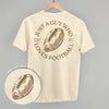 Just A Guy Who Loves Football (Back Print) by Ivy + Cloth