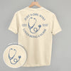 Just A Girl Who Loves Being A Nurse (Back Print) by Ivy + Cloth