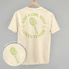 Just A Girl Who Loves Tennis (Back Print) by Ivy + Cloth