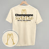 Champagne Social Club (Back Print) by Ivy + Cloth