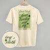 How Lucky Are We Guest Check (Back Print) by Ivy + Cloth