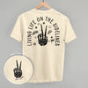 Living Life On The Sidelines Soccer (Back Print) by Ivy + Cloth