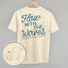 Flow With The Waves (Back Print) by Ivy + Cloth