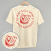 Just A Guy Who Loves Baseball (Back Print) by Ivy + Cloth