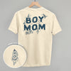 Boy Mom Doodles (Back Print) by Ivy + Cloth