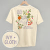 As The Garden Grows, So Shall The Gardener (Back Print) by Ivy + Cloth