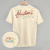 Miami Doodles (Back Print) by Ivy + Cloth