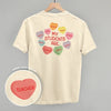 My Students Are (Candy Hearts) (Back Print) by Ivy + Cloth