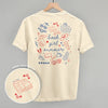 Book Girl Summer Colorful (Back Print) by Ivy + Cloth