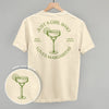 Just A Girl Who Loves Margaritas (Back Print) by Ivy + Cloth
