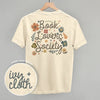 Book Lovers Society (Back Print) by Ivy + Cloth