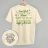 Beautiful Things Can Bloom (Back Print) by Ivy + Cloth