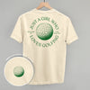 Just A Girl Who Loves Golfing (Back Print) by Ivy + Cloth