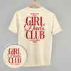 Girl Dads Club (Red) (Back Print)