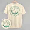 Just A Girl Who Loves Volleyball (Back Print) by Ivy + Cloth