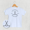 Just A Kid Who Loves Hockey (Kids Back Print) by Ivy + Cloth