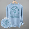 Faith Above Fear Turtle (Back Print) by Ivy + Cloth