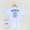 Birthday Boy Varsity #9 (Kids Back Print) by Ivy + Cloth