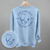Just A Girl Who Loves Being A Nurse (Back Print) by Ivy + Cloth