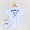 Birthday Boy Varsity #7 (Kids Back Print)