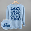 Lazy Lake Days (Back Print) by Ivy + Cloth