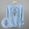 Consider Where The Wildflowers Grow (Back Print) by Ivy + Cloth