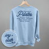 The 10 Principles Of Pilates (Back Print) by Ivy + Cloth