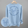 Just A Girl Who Loves Doing Pilates (Back Print) by Ivy + Cloth