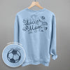 Soccer Mom (Script + Doodles) (Back Print) by Ivy + Cloth