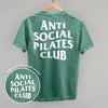 Anti Social Pilates Club (White) (Back Print) by Ivy + Cloth