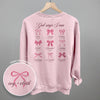 God Says I Am (Pink Bows) (Back Print) by Ivy + Cloth