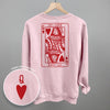 Queen Of Hearts (Back Print) by Ivy + Cloth