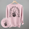 Overstimulated Nurses Club (Back Print) by Ivy + Cloth