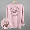 Just A Girl Who Loves Coffee (Back Print) by Ivy + Cloth
