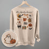 It's Spooky Season Doodles (Back Print) by Ivy + Cloth