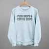 Puck Drops & Coffee Stops by Ivy + Cloth