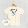 Birthday Boy Varsity #7 (Kids Back Print)