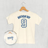 Birthday Boy Varsity #9 (Kids Back Print)