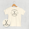 Just A Kid Who Loves Hockey (Kids Back Print) by Ivy + Cloth