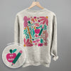 Abstract Floral Teacher Doodle (Back Print) by Ivy + Cloth