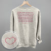 Love Is Patient And Kind (Back Print) by Ivy + Cloth