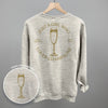 Just A Girl Who Loves Champagne (Back Print) by Ivy + Cloth